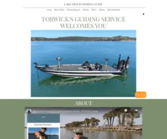 Torwicksguidingservice.com(Lake Travis Fishing Guide) Screenshot