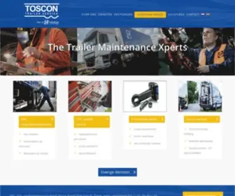 Toscon.com(TOSCON Trailer Service) Screenshot