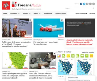 Toscana-Notizie.it(Toscana Notizie) Screenshot