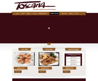 Toscanaarlington.com(Toscana) Screenshot