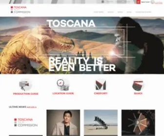 Toscanafilmcommission.it(Toscana Film Commission) Screenshot