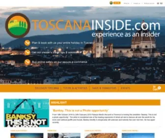 Toscanainside.com(Tuscany Holidays) Screenshot