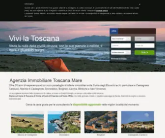 Toscanamare.it(Toscana Mare) Screenshot