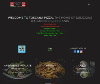 Toscanapizza.co.za(Toscana pizza) Screenshot