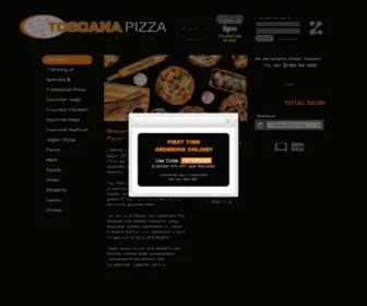 Toscanapizza.com.au(Toscana Pizza & Pasta Murrumbeena) Screenshot