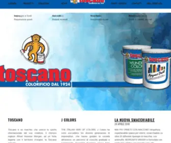 Toscanovernici.it(Ecco un altro sito J Colors siti) Screenshot