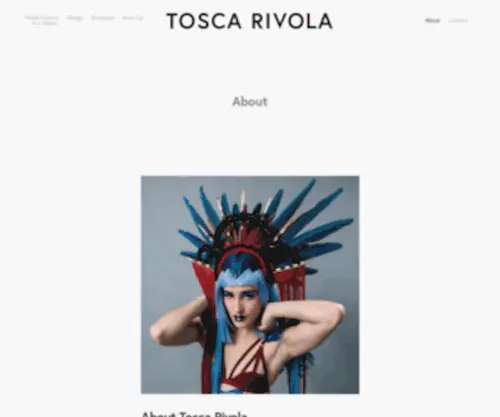 Toscarivola.com(The Art of Live Performance) Screenshot