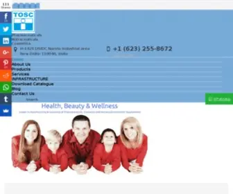 ToscPharma.com(TOSC International) Screenshot