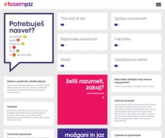 Tosemjaz.net(#to sem jaz) Screenshot