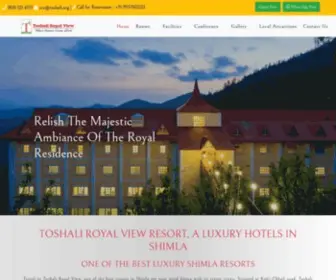 Toshaliroyalview.com(Toshali Royal View) Screenshot