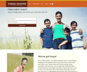 Toshaschore.com(Tosha Schore) Screenshot