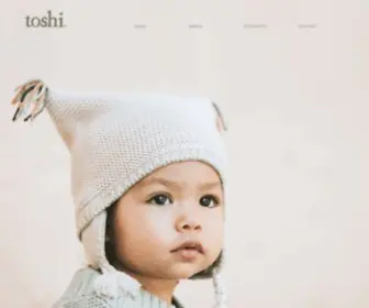 Toshi.com.au(Children’s & Baby Designer Lifestyle) Screenshot
