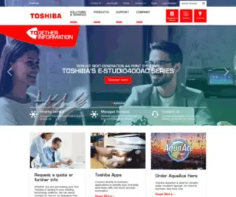 Toshiba-Business.com.au(Toshiba Business) Screenshot