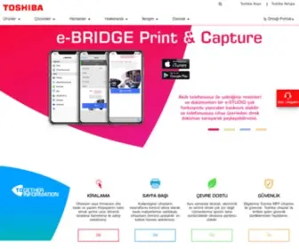 Toshiba-Turkiye.com(Toshiba Turkiye) Screenshot
