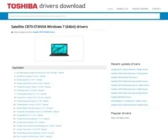Toshibadriversdownload.com(Suspend) Screenshot