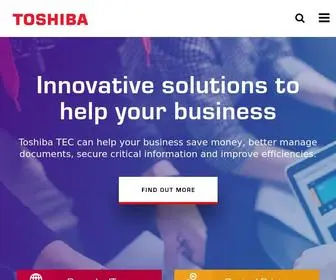 Toshibatec.co.uk(Toshiba Tec) Screenshot