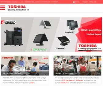 Toshibatec.com.vn(Đại Hoàng Gia) Screenshot