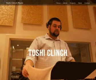 Toshiclinchmusic.com(Toshi Clinch Music) Screenshot