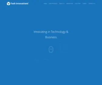 Toshinnovations.com(Tosh Innovations) Screenshot
