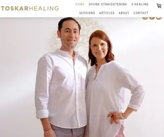 Toskarhealing.com(Spiritual Healing with Carolin & Alexander Toskar) Screenshot