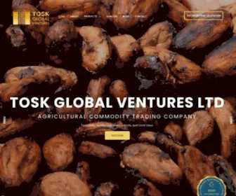 ToskGlobal.com(Agricultural Trading Company) Screenshot