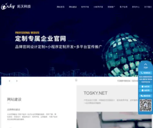 Tosky.net(拓天科技(023) Screenshot