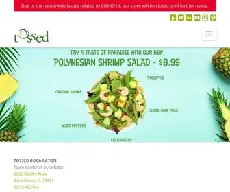 Tossedboca.com(Fast Food Restaurant in Boca Raton) Screenshot