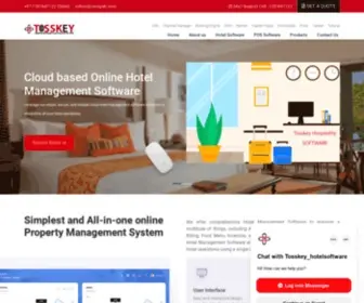 Tosskey.com(Online Resort Management System) Screenshot