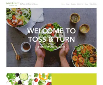 Tossnturnsalad.com(Toss & Turn) Screenshot