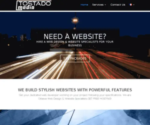 Tostadomedia.com(Tostado Media Web Solutions & Consulting) Screenshot
