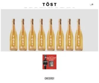 Tostbeverages.com(TÖST) Screenshot