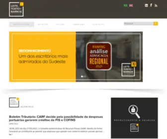 Tostoadv.com(Tosto e Barros Advogados) Screenshot