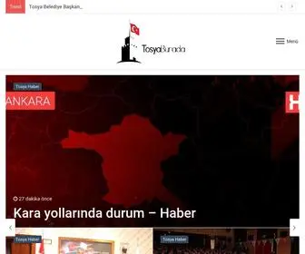 Tosyaburada.com(Tosya Haber ve Bilgi Platformu) Screenshot
