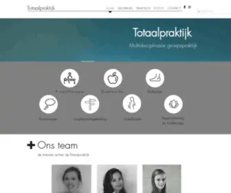Totaalpraktijk.be(HOME) Screenshot
