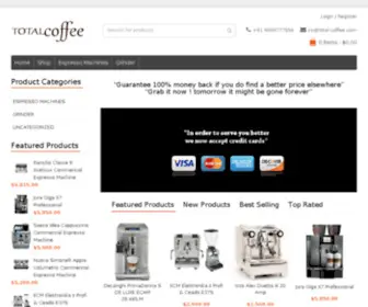 Total-Coffee.com(TOTAL COFFE) Screenshot