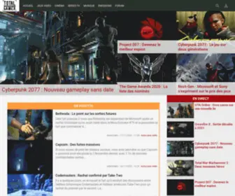Total-Gamer.com(La vraie actualité pour les gamers) Screenshot