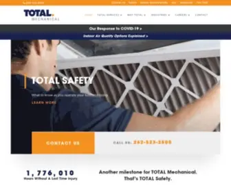 Total-Mechanical.com(TOTAL Mechanical) Screenshot