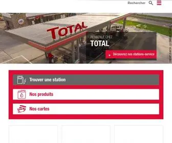 Total.bf(Total Burkina offre une gamme de produits et services dédiés aux particuliers et professionnels) Screenshot