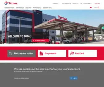 Total.co.zm(Welcome in TotalEnergies Zambia) Screenshot