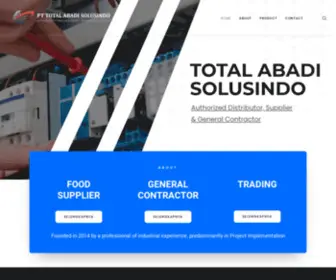 Totalabadisolusindo.com(General Contractor) Screenshot