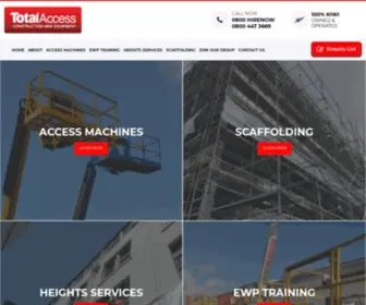 Totalaccess.co.nz(Total Access) Screenshot