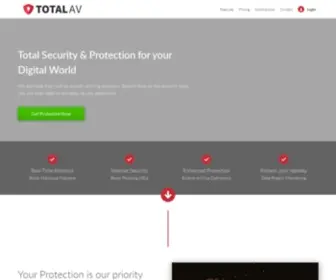 Totalav.com(Award-Winning Antivirus Provider) Screenshot