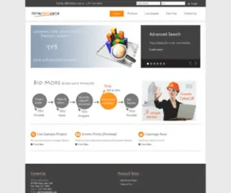 Totalbiddata.com(Total Bid Data) Screenshot