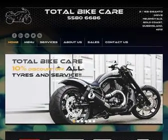 Totalbikecare.com.au(Gold Coast) Screenshot