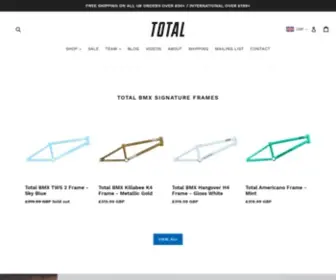 Totalbmx.com(Total BMX) Screenshot