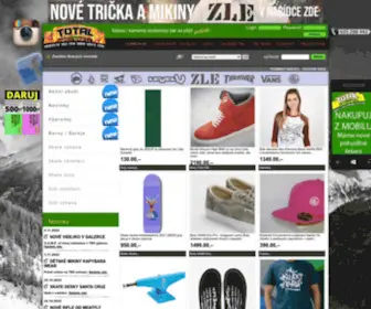 Totalboardshop.cz(Skate & snow board shop) Screenshot