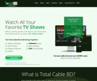 Totalcablebd.com(Watch Full Episodes of TV Shows and Movies Online) Screenshot