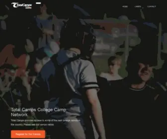 Totalcamps.com(Total Camps) Screenshot