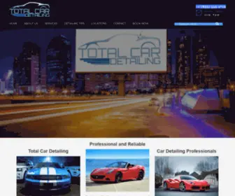 Totalcardetailing.com(Total Car Detailing) Screenshot