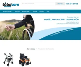 Totalcare-Europe.com(TotalCare Europe) Screenshot